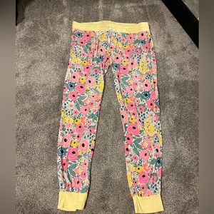 Little Sleepies secret gardens  pajama pants L